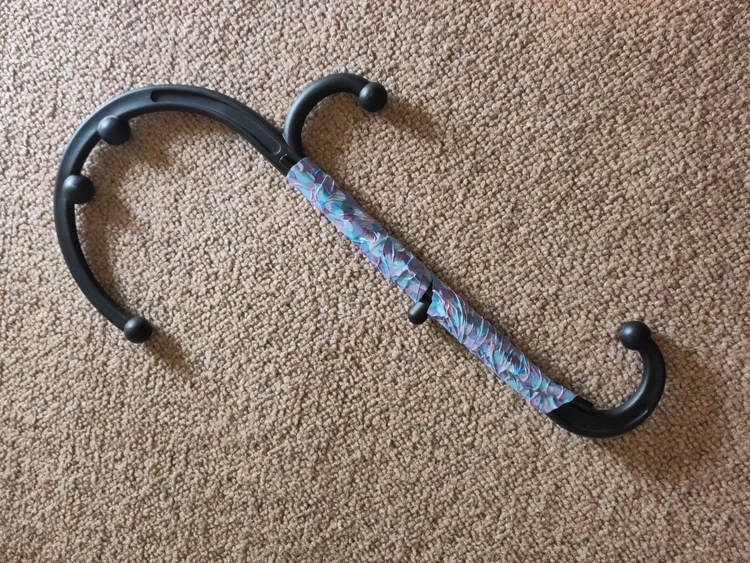 Said home-repaired cane.