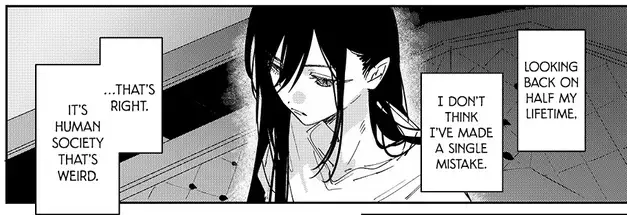 Ruluna von Bettelheim from Girls × Vampire: Looking back on half my lifetime, I don’t think I’ve made a single mistake... That’s right. It’s human society that’s weird.