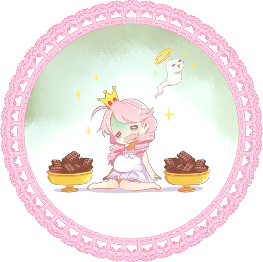 Elodie dying of poisoned chocolate.